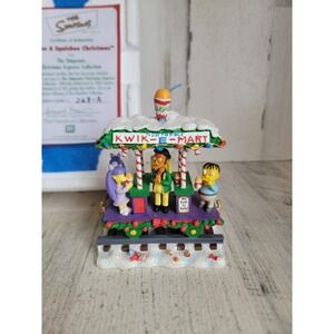 Hamilton Simpsons have a squishee Christmas kwik‎ e mart train apu Xmas vintage